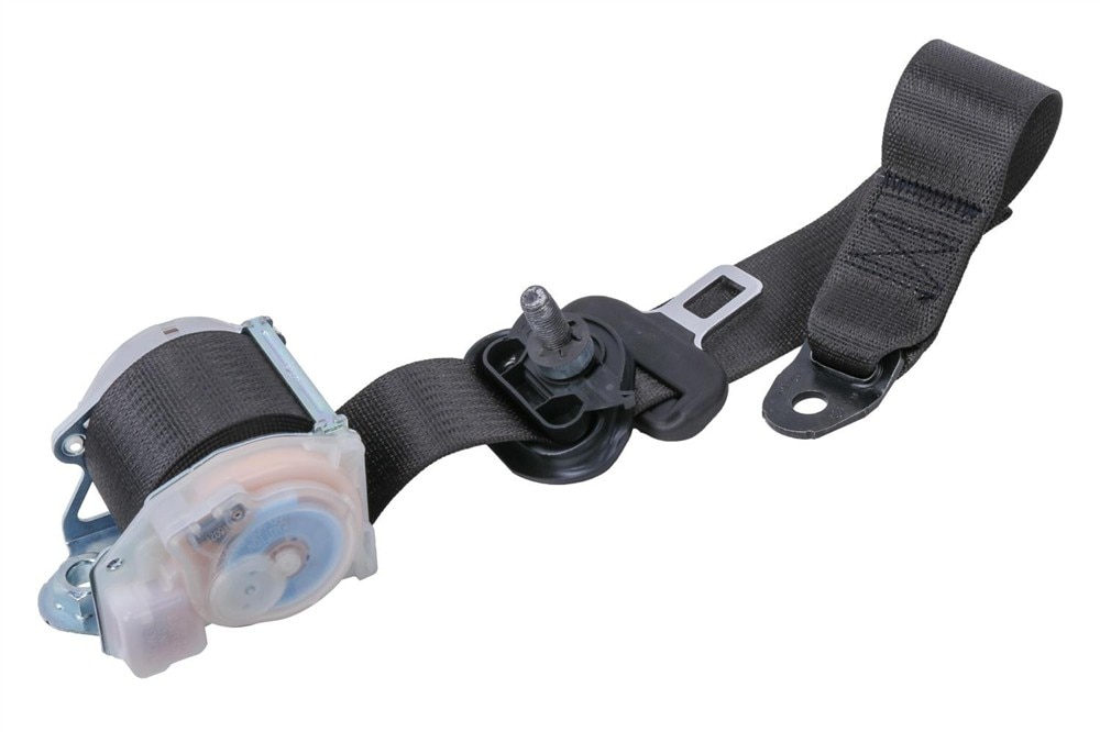 GM Genuine Parts Jet Black Rear Driver Side Seat Retractor Side Belt