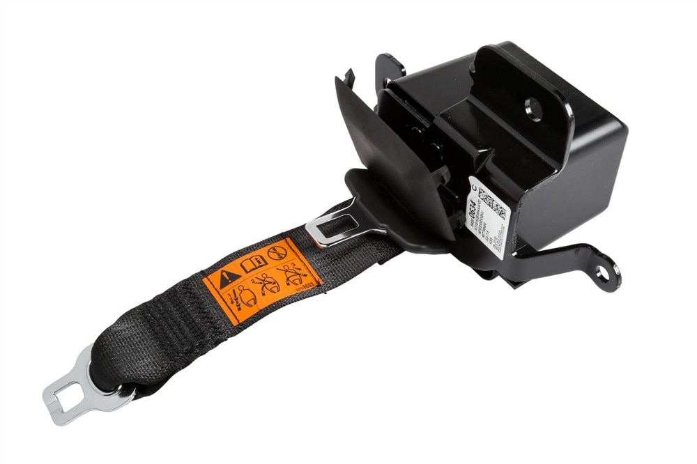 GM Genuine Parts Black Rear Center Seat Belt with Retractor
