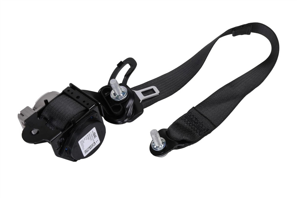 GM Genuine Parts Black Rear Driver Side Seat Belt with Retractor