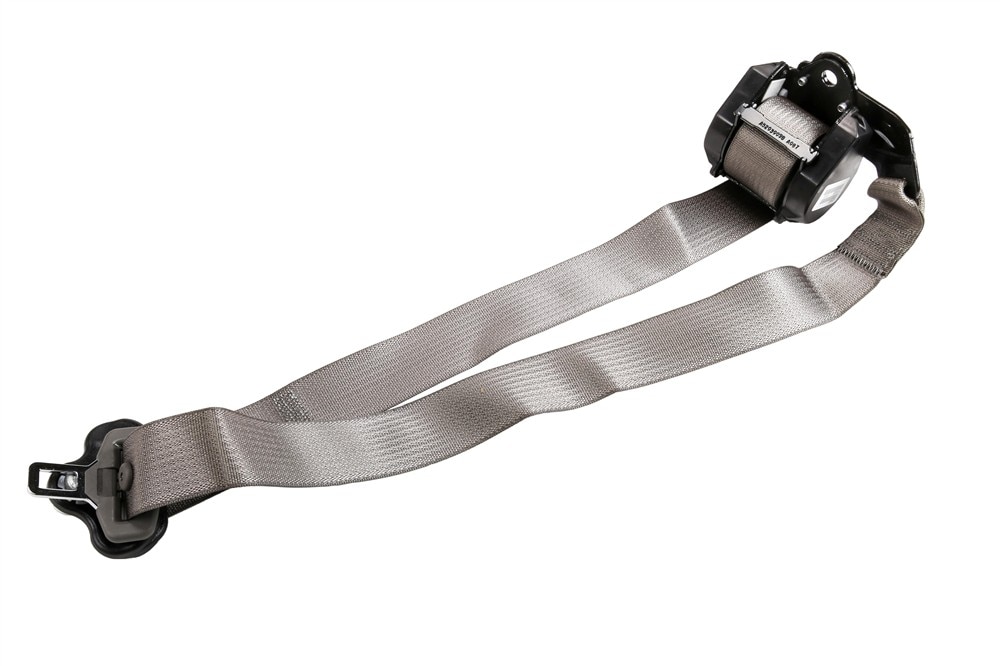 GM Genuine Parts Pewter Passenger Seat Belt with Retractor