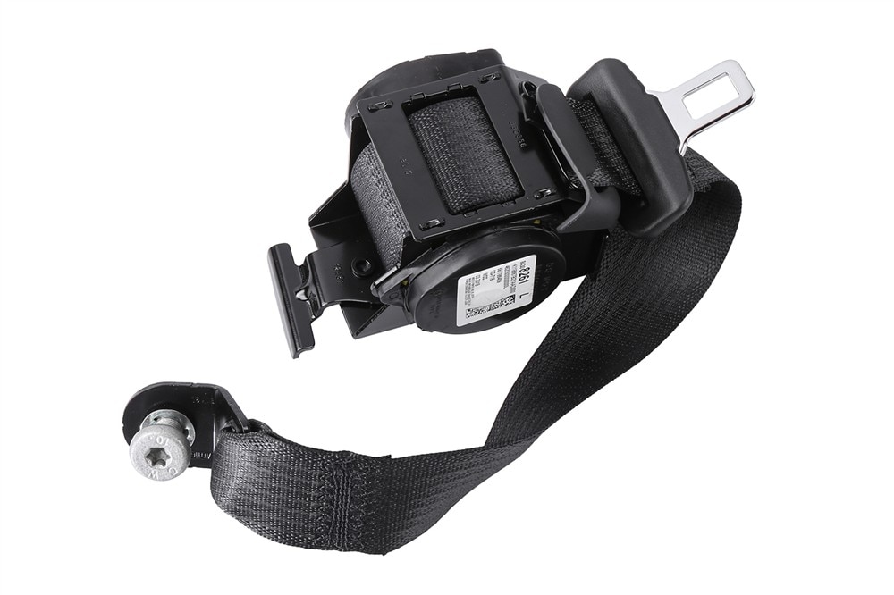 GM Genuine Parts Black Rear Driver Side Seat Belt with Retractor