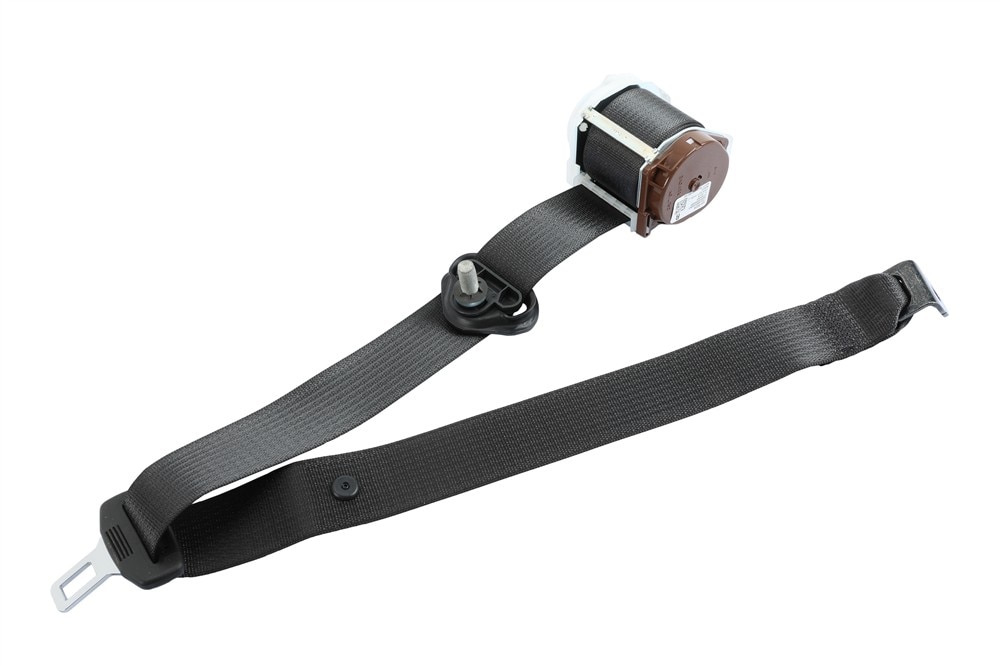 GM Genuine Parts Black Rear Passenger Side Seat Belt
