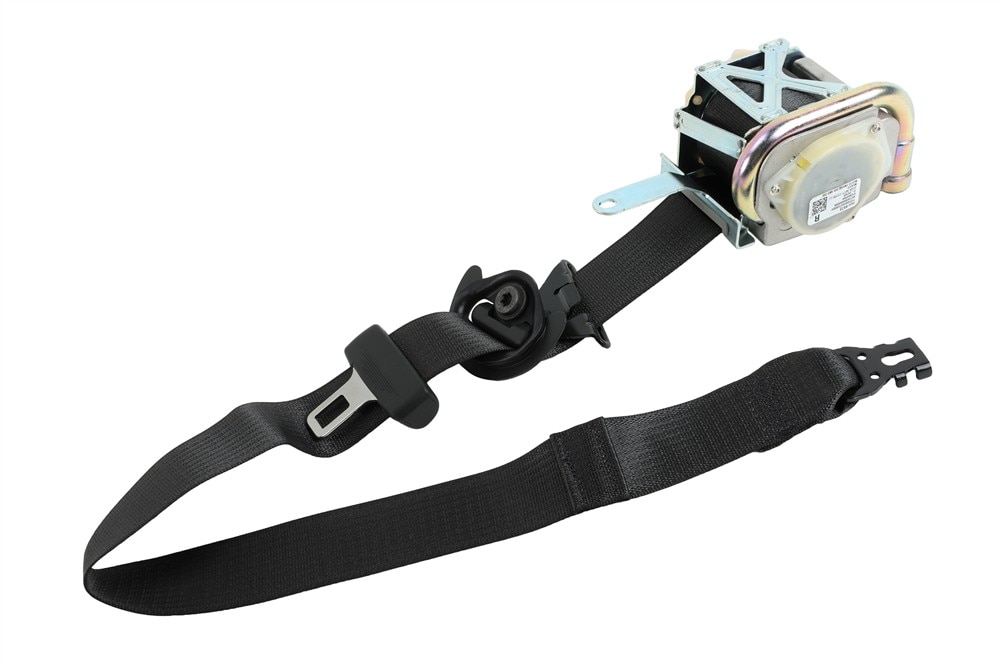 GM Genuine Parts Black Passenger Seat Retractor Belt Kit with Pre-Tensioner