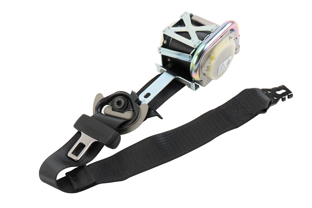 GM Genuine Parts Black/Platinum Retractor Side Driver Seat Belt Kit with Pre-Tensioner