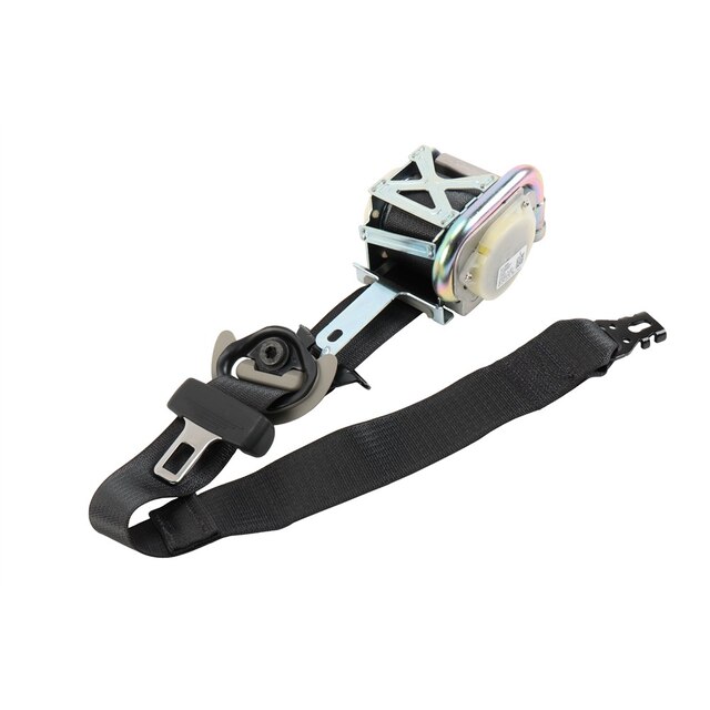GM Genuine Parts Black/Platinum Retractor Side Driver Seat Belt Kit with Pre-Tensioner