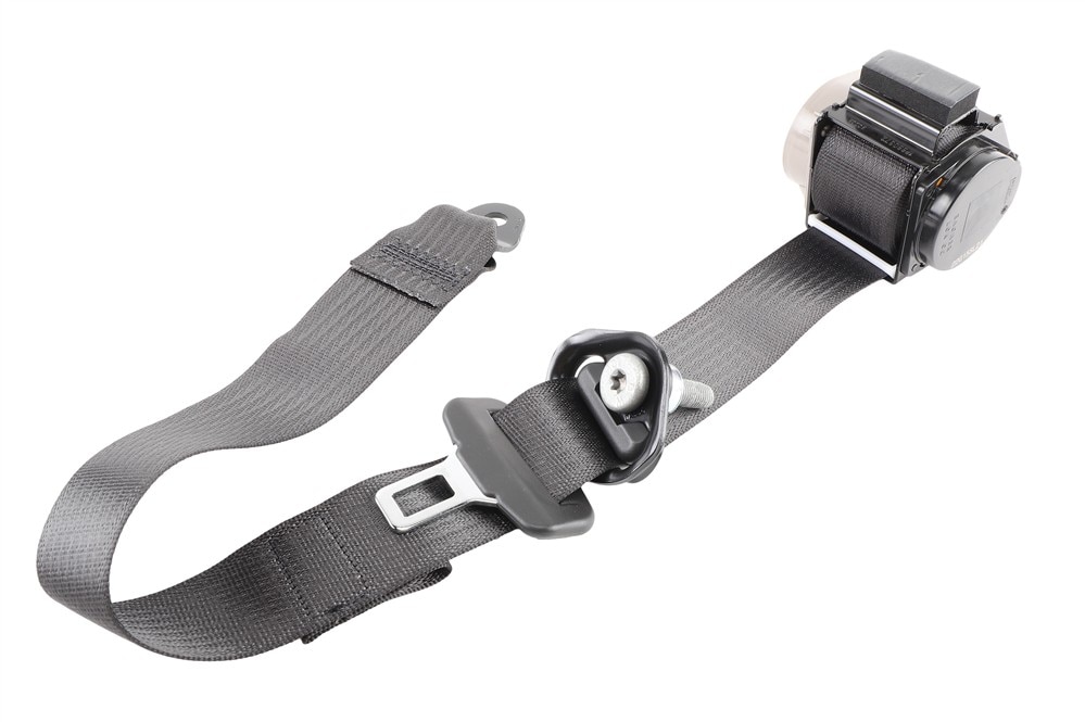 GM Genuine Parts Black Rear Driver Side Retractor Side Seat Belt Kit