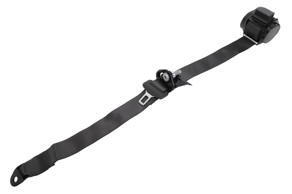 GM Genuine Parts Black Rear Passenger Side Seat Belt