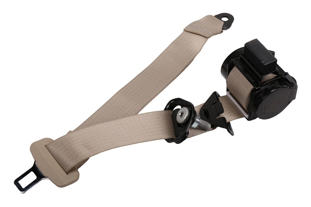 GM Genuine Parts Shale Rear Passenger Side Seat Belt Kit