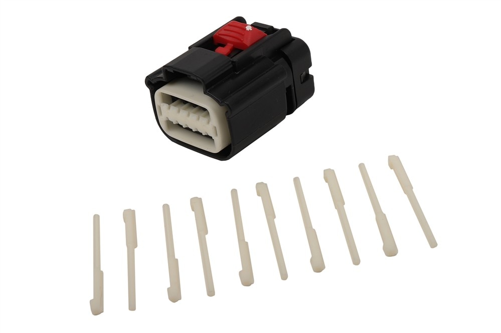 GM Genuine Parts Black 10-Way Wiring Harness Connector Kit Female without Leads
