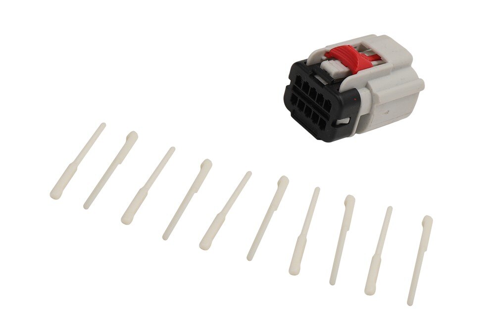 GM Genuine Parts Black 10-Way Wiring Harness Connector Kit Female without Leads