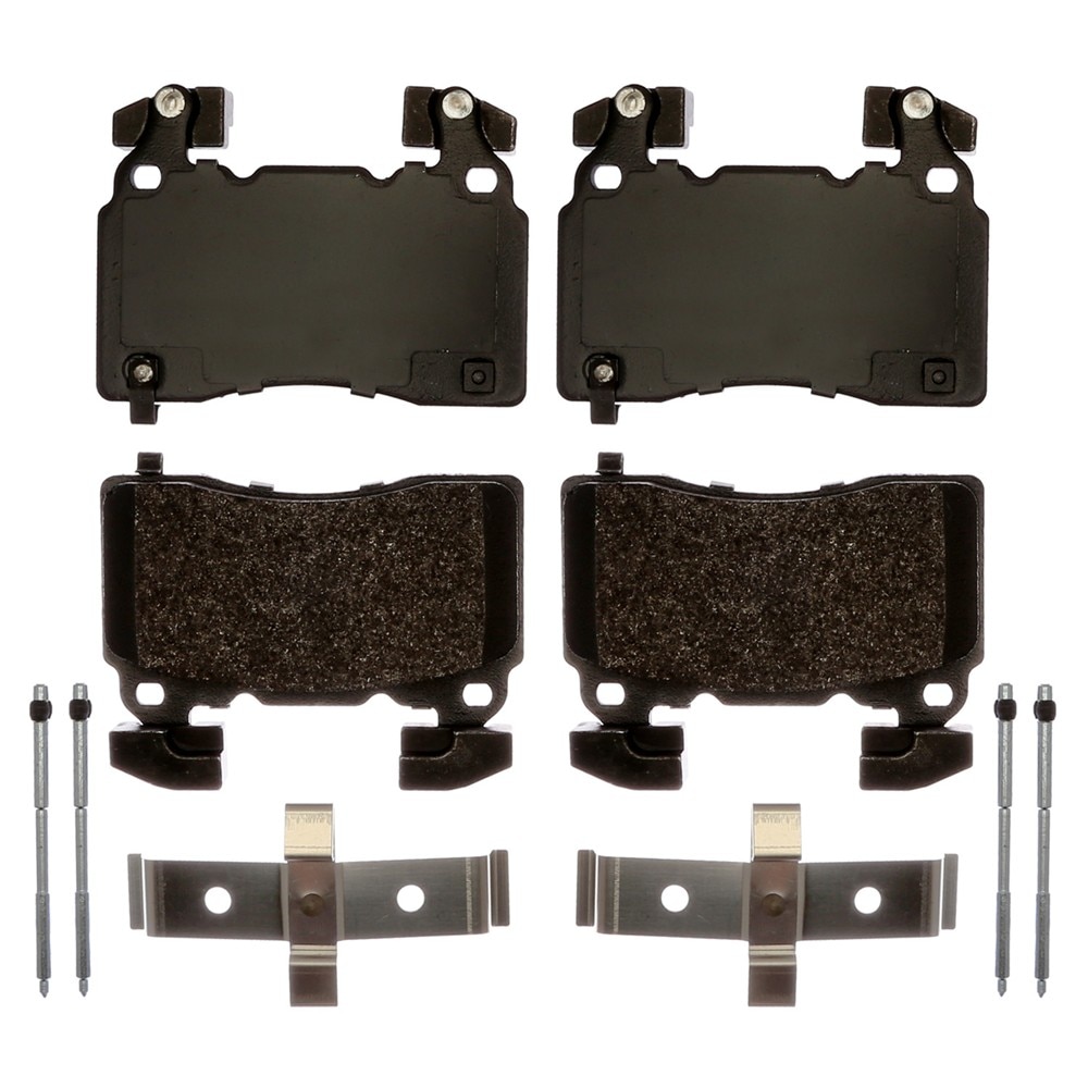 ACDelco Gold Semi-Metallic Front Disc Brake Pad Set