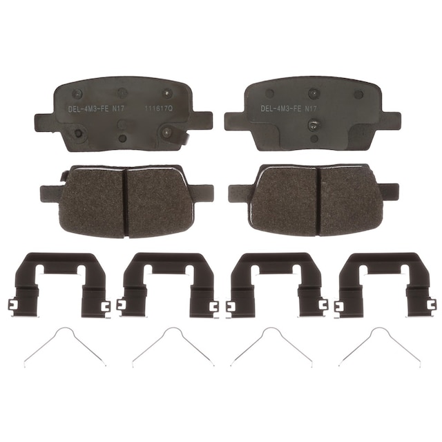 ACDelco Gold Semi-Metallic Rear Disc Brake Pad Set