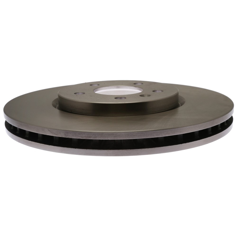 ACDelco Silver Non-Coated Front Disc Brake Rotor