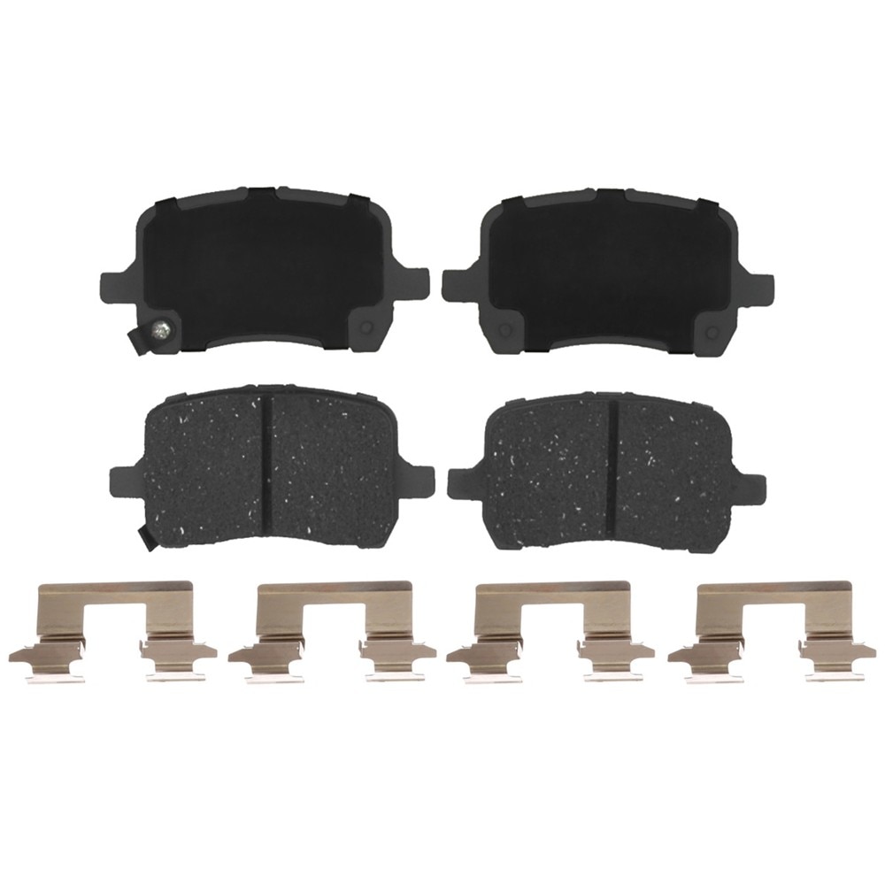 ACDelco Silver Ceramic Front Disc Brake Pad Set