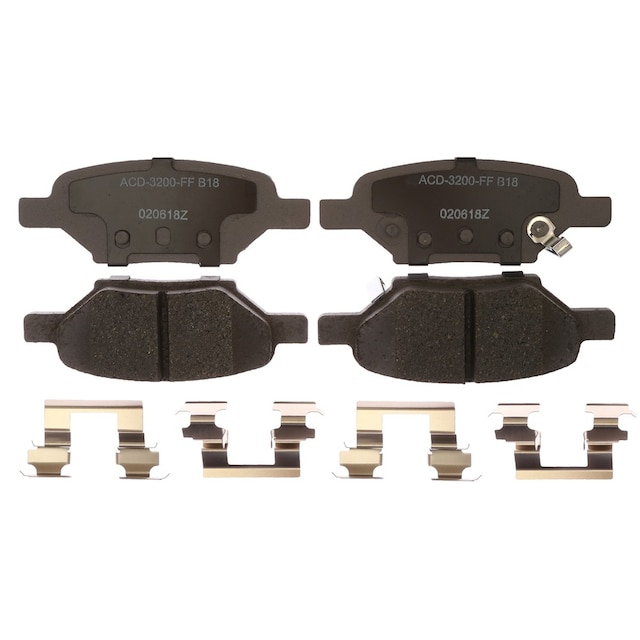 ACDelco Silver Ceramic Rear Disc Brake Pad Set