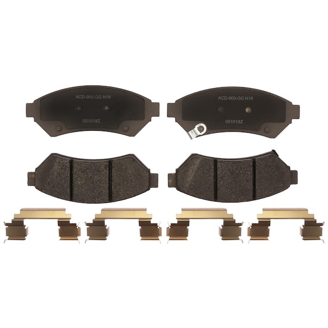 ACDelco Silver Ceramic Front Disc Brake Pad Set