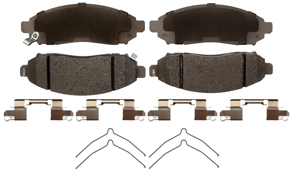 ACDelco Silver Ceramic Front Disc Brake Pad Set