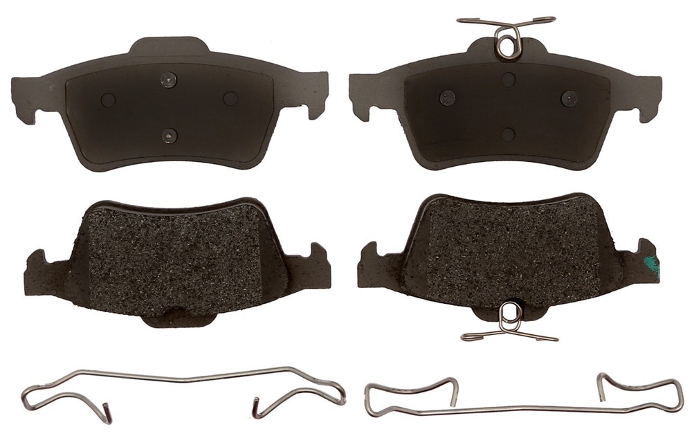ACDelco Silver Ceramic Rear Disc Brake Pad Set