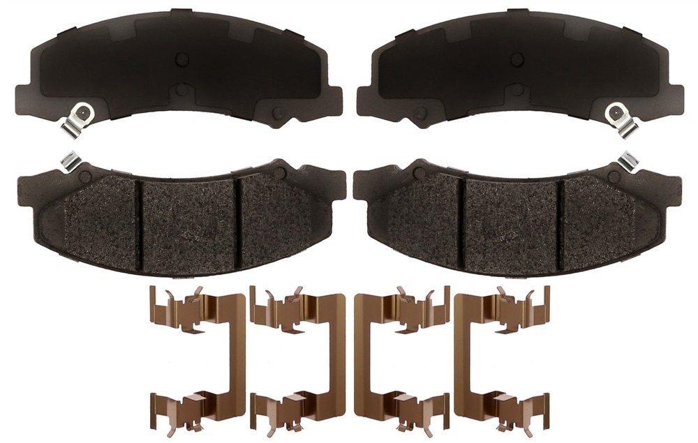 ACDelco Silver Ceramic Front Disc Brake Pad Set