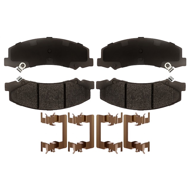 ACDelco Silver Ceramic Front Disc Brake Pad Set