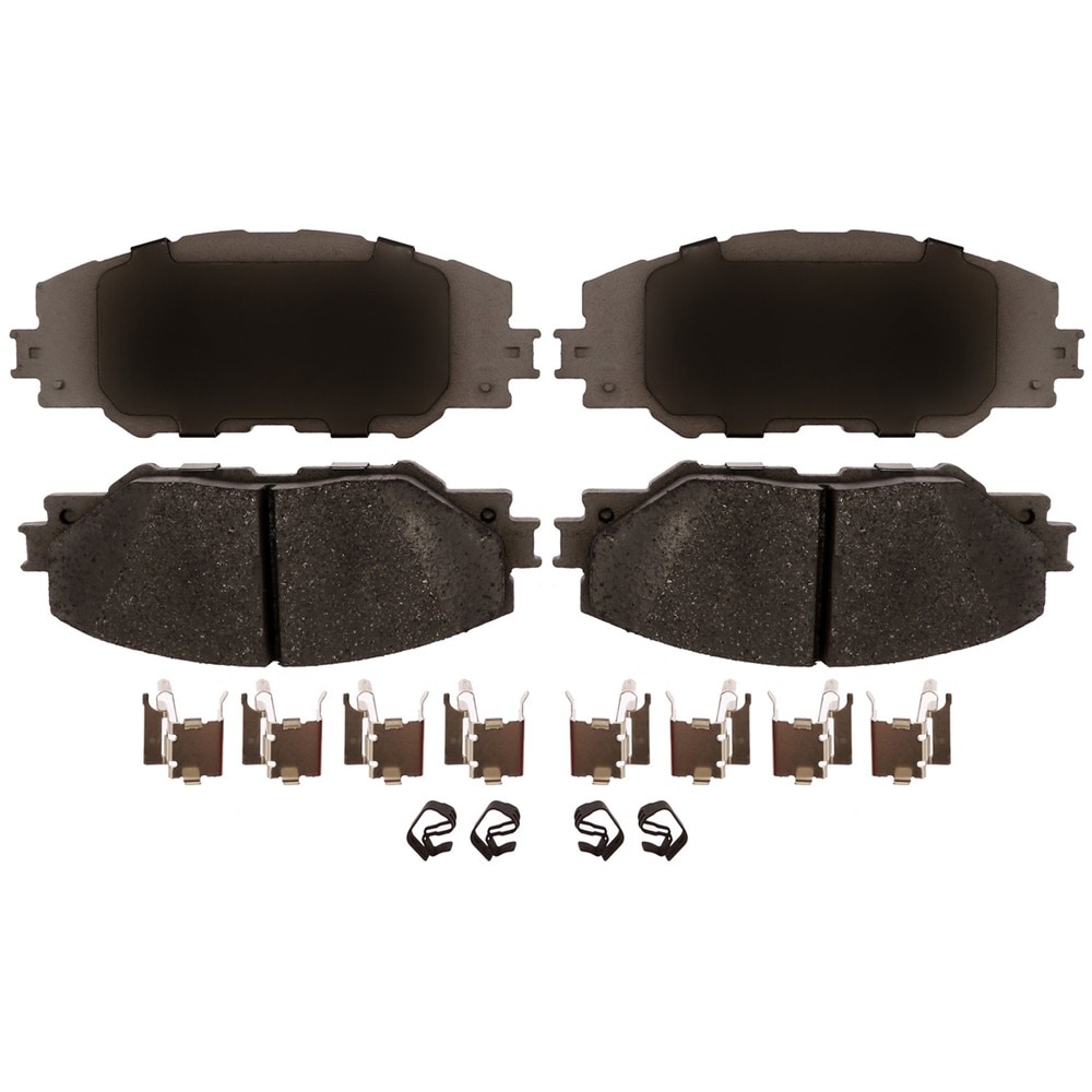 ACDelco Silver Ceramic Front Disc Brake Pad Set
