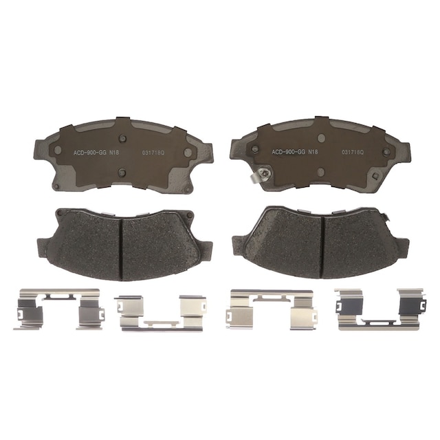 ACDelco Silver Ceramic Front Disc Brake Pad Set
