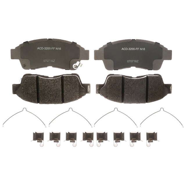 ACDelco Silver Ceramic Front Disc Brake Pad Set