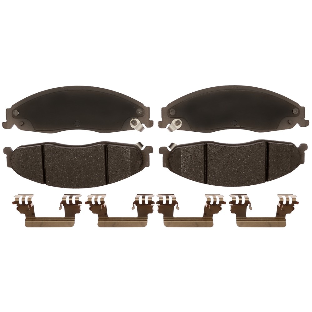 ACDelco Silver Ceramic Front Disc Brake Pad Set