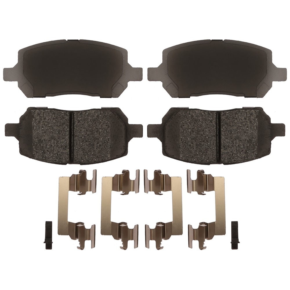 ACDelco Silver Ceramic Front Disc Brake Pad Set