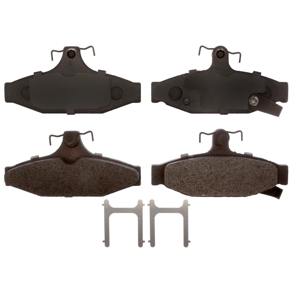 ACDelco Gold Semi-Metallic Rear Disc Brake Pad Set