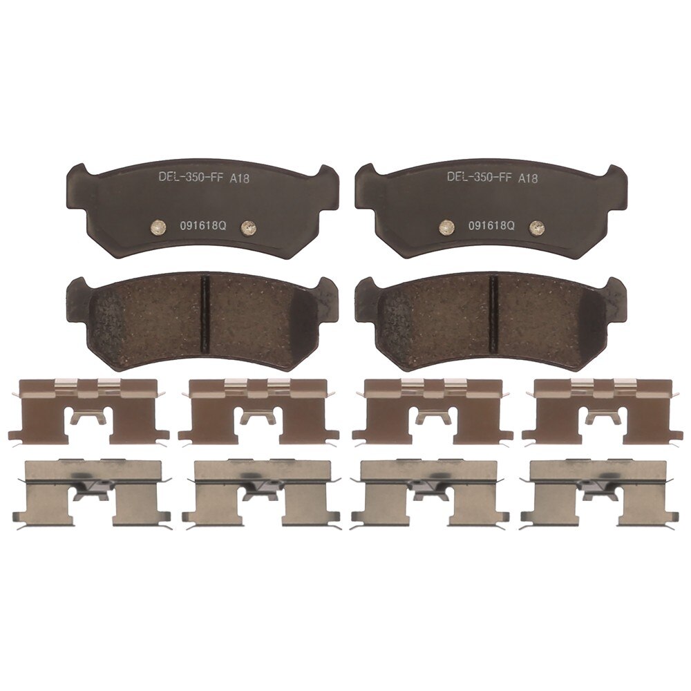 ACDelco Gold Ceramic Rear Disc Brake Pad Set