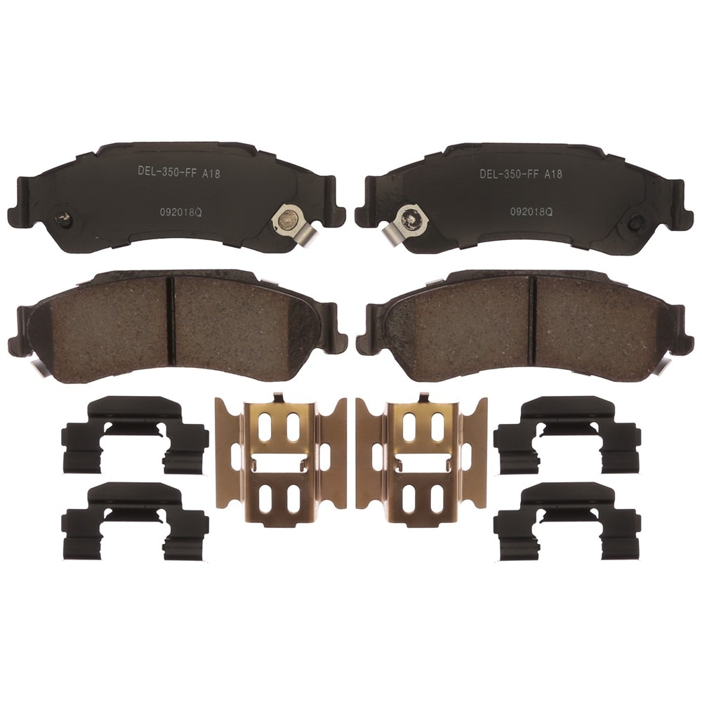 ACDelco Gold Ceramic Rear Disc Brake Pad Set