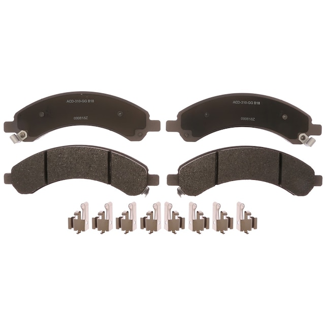 ACDelco Silver Ceramic Rear Disc Brake Pad Set