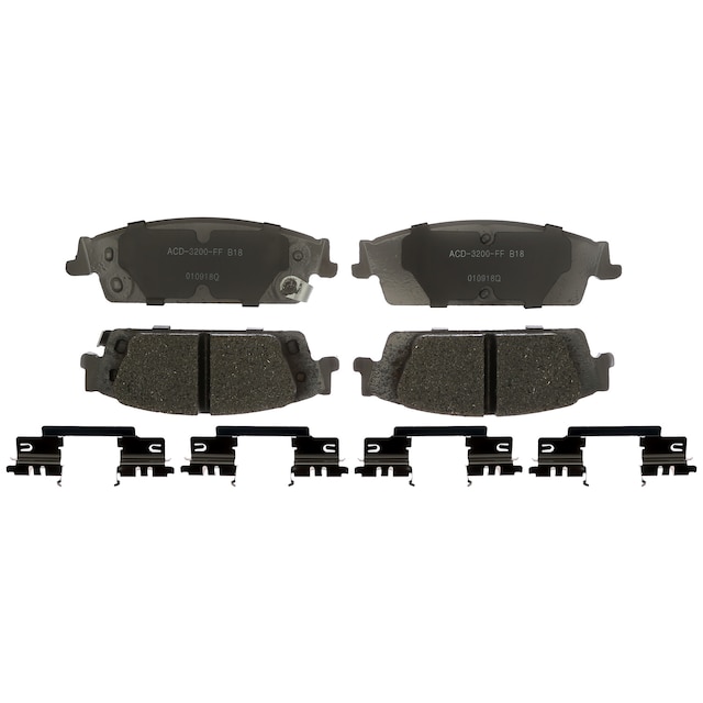 Pastiglie Freno ACDelco Advantage Ceramiche Posteriori Con Kit Hardware – Stop Sicuro E Silenzioso - 2