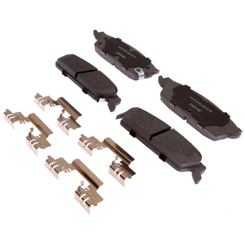 ACDelco Silver Ceramic Rear Disc Brake Pad Set