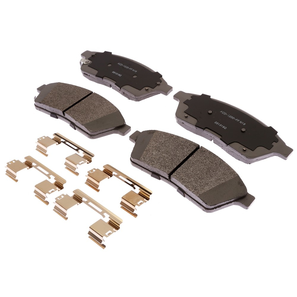 ACDelco Silver Semi Metallic Front Disc Brake Pad Set