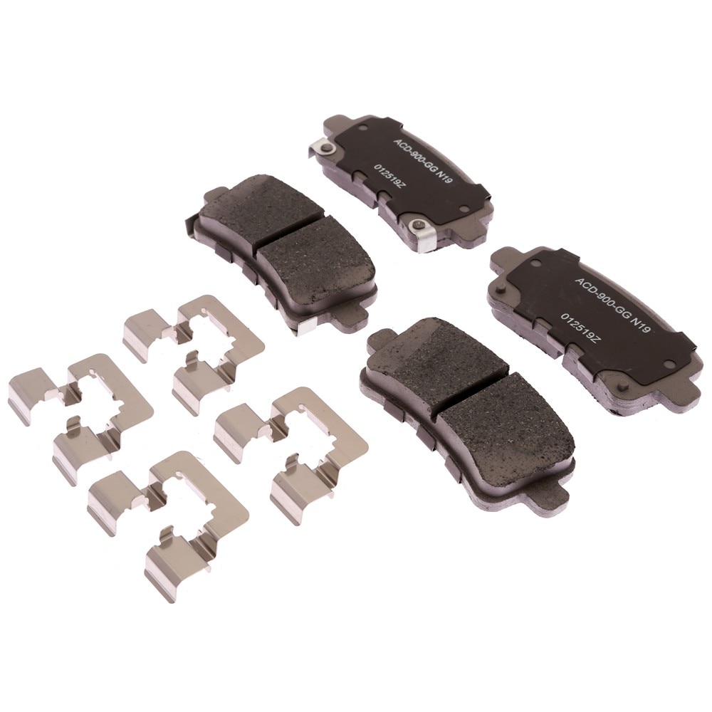 ACDelco Silver Ceramic Rear Disc Brake Pad Set