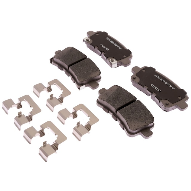 ACDelco Silver Ceramic Rear Disc Brake Pad Set