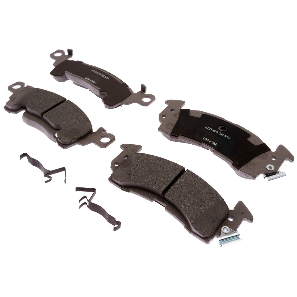 ACDelco Silver Ceramic Front Disc Brake Pad Set