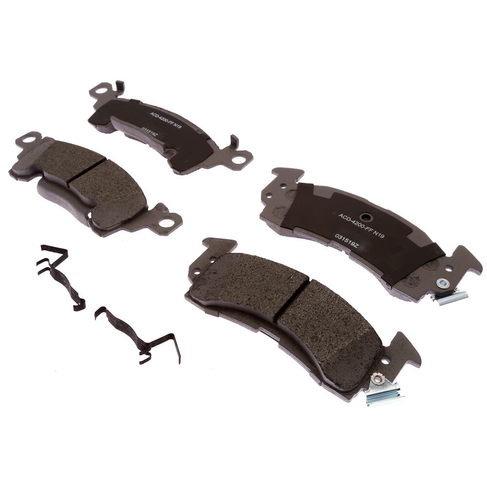 ACDelco Silver Semi Metallic Front Disc Brake Pad Set