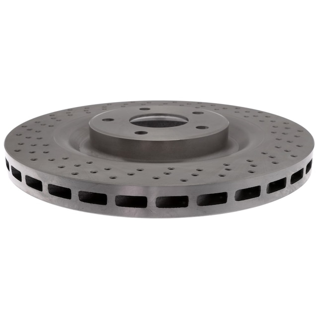 ACDelco Silver Non-Coated Front Disc Brake Rotor