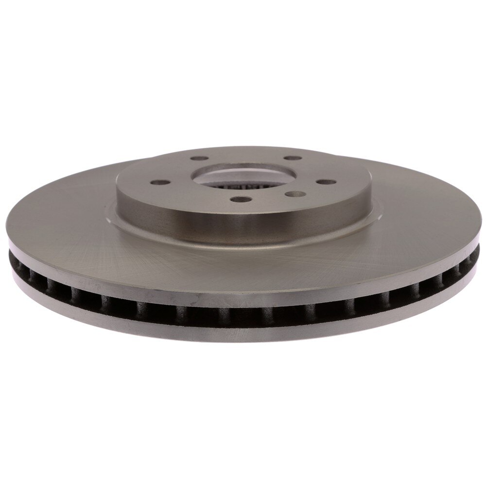 ACDelco Silver Non-Coated Front Disc Brake Rotor