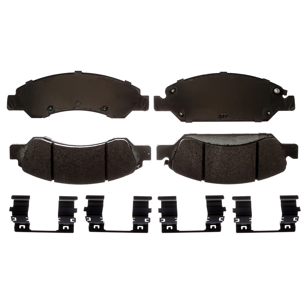 ACDelco Gold Performance Ceramic Front Disc Brake Pad Set