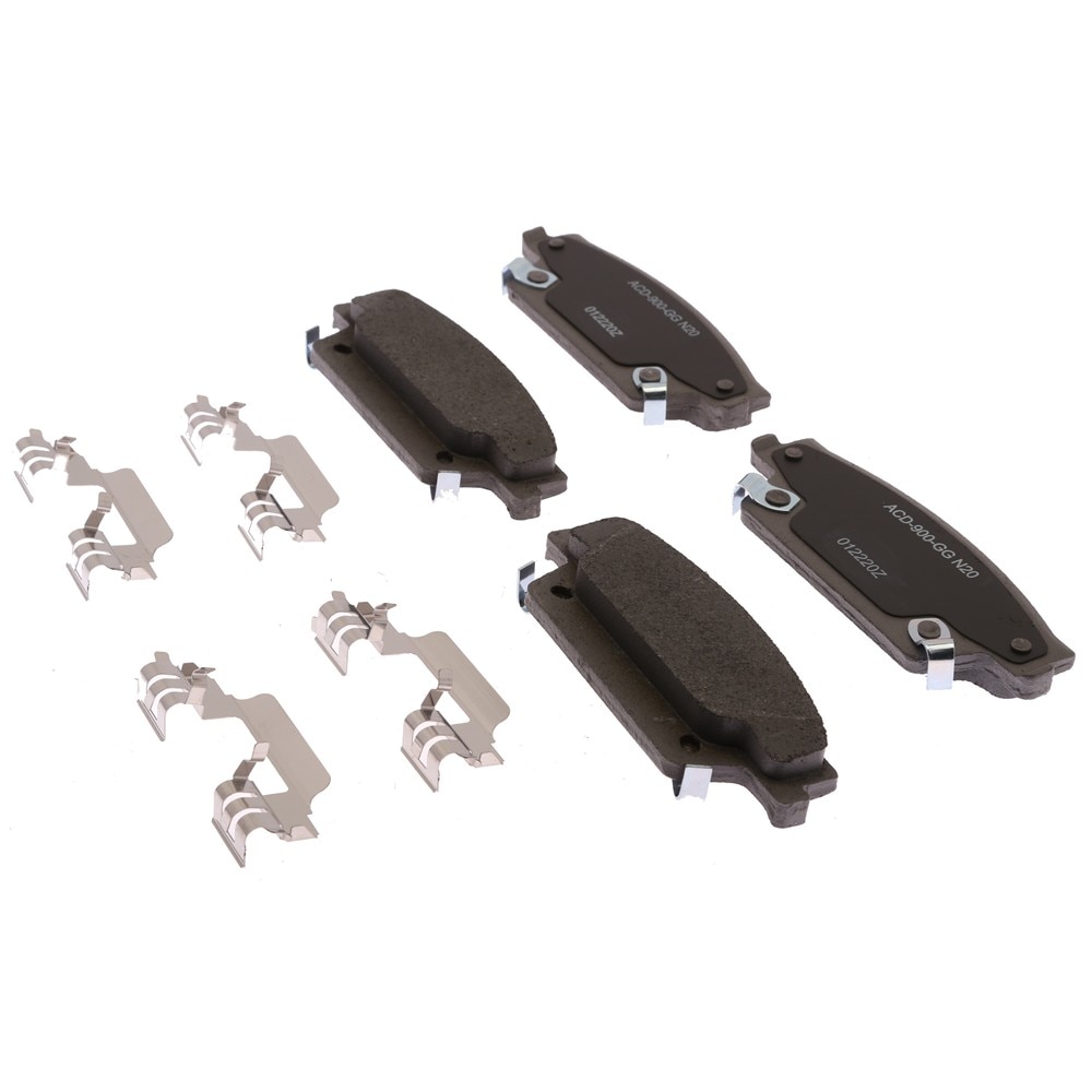ACDelco Silver Ceramic Rear Disc Brake Pad Set