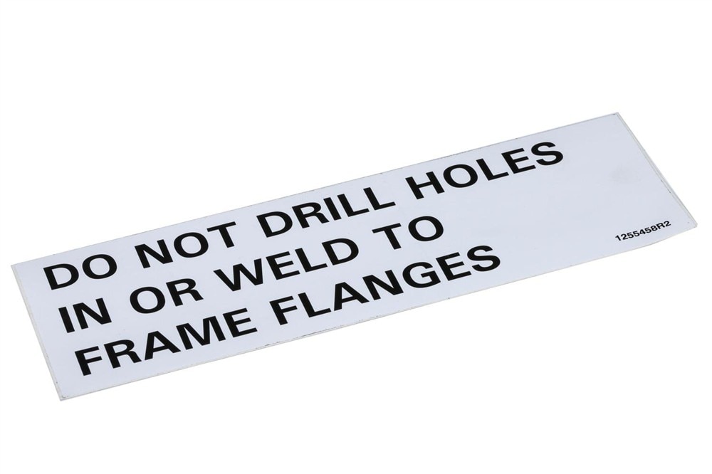 GM Genuine Parts Vehicle Information Label