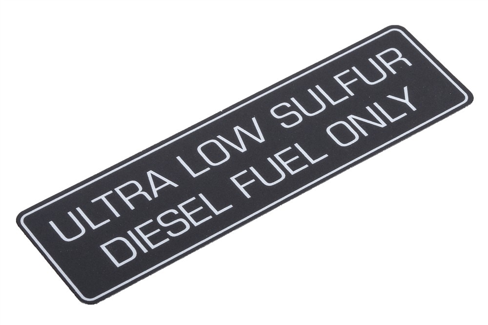 GM Genuine Parts Exhaust Caution Label