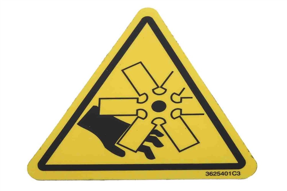 GM Genuine Parts Caution Label