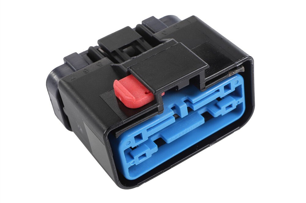 GM Genuine Parts Black 14-Way Female Body Building Connector