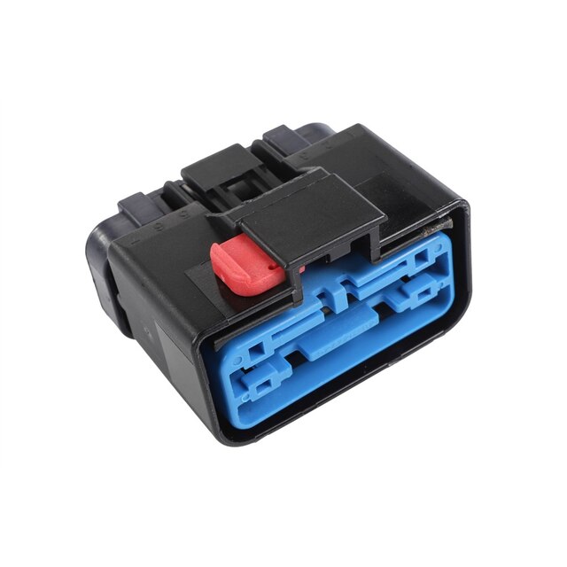 GM Genuine Parts Black 14-Way Female Body Building Connector