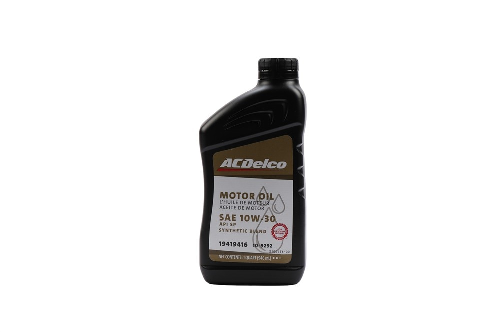 ACDelco Gold Synthetic Blend 10W-30 Motor Oil - 1 qt